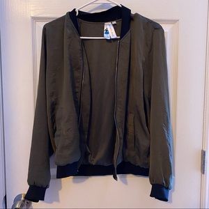 Army Green & Black Jacket